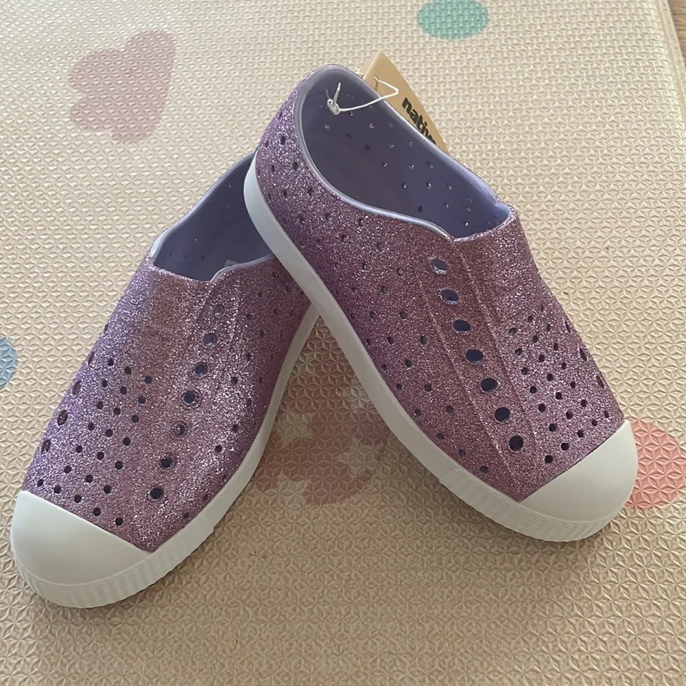 Native shoes Jefferson Bling Powder Bling/ Shell White - Picture 8 of 14